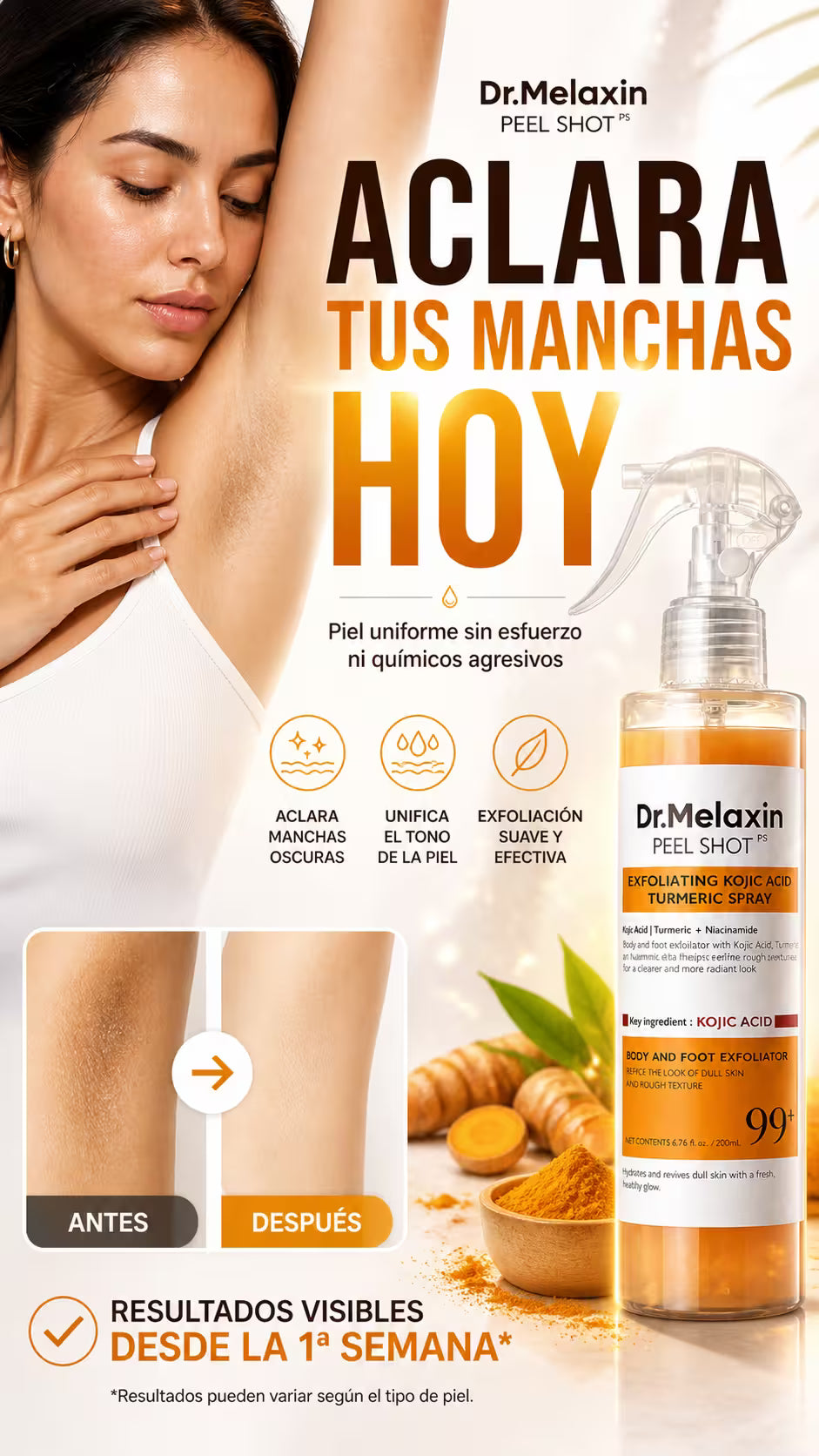 ⚡DR. MELAXIN TURMERIC SPRAY ✨