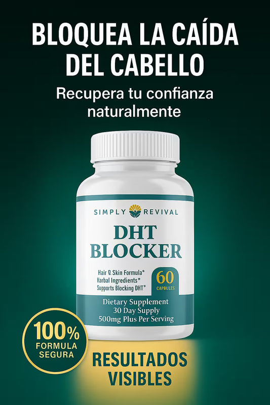 DHT BLOCKER 💎FRENA LA CAIDA Y ESTIMULA EL CRECIMIENTO DEL CABELLO👑