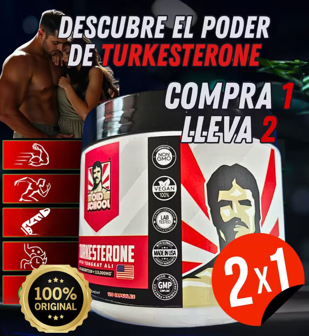 TURKESTERONE CON TONGKAT ALI💎LA FORMULA QUE TRANSFORMA TU ENERGIA Y DESEMPEÑO👑